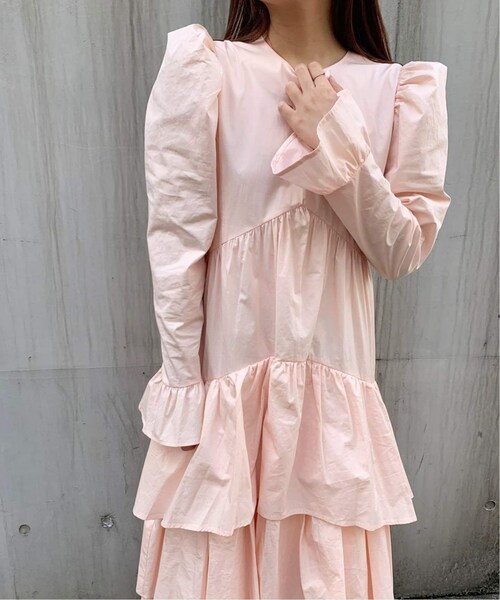 Charles Chaton(シャルルシャトン)の「ティアードロングドレス(その他・ピンク/34/36)」の2枚目の写真