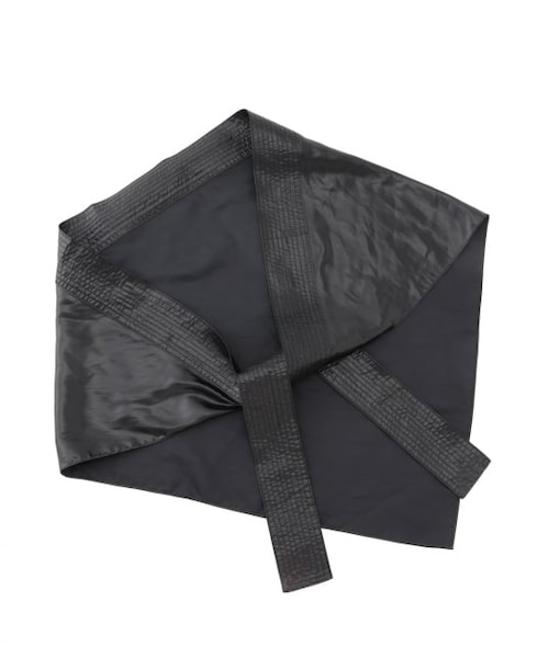 ADAM ET ROPE'(アダムエロペ)の「【La Maison de Lyllis】KERCHIEF(ヘアアクセサリー・レディース・ブラック/ダークブラウン・F)」の1枚目の写真