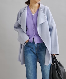 DouDou | ハンドメイドミドルコート(その他アウター)