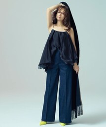 RIVE DROITE | 【佐田真由美さん×YANUKコラボ】HighWaistTrousers(デニムパンツ)