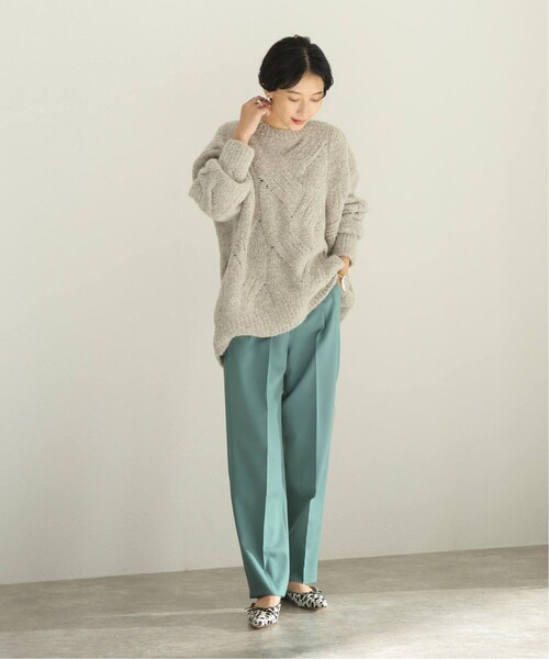 VERMEIL par iena　ウォッシャブルウールタックパンツ ウォッシャブルウール タックパンツ◇（その他パンツ）｜VERMEIL