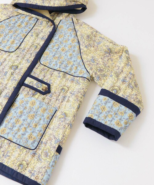 KBF(ケイビーエフ)の「印花絎縫連帽外套(ジャケット/アウター・レディース・淺藍色/黑色・one)」の21枚目の写真