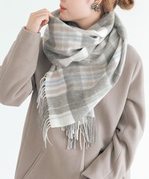 アーバンリサーチ ロッソ（URBAN RESEARCH ROSSO）/カシミヤ混チェックストール URBAN RESEARCH ROSSO WOMEN（アーバンリサーチ ロッソ）の「カシミヤ