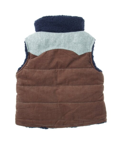 apres les cours(アプレレクール)の「BOY中綿ベスト(トップス・キッズ・ブラウン/レッド・80/90/95/100/110/120/130/140)」の5枚目の写真