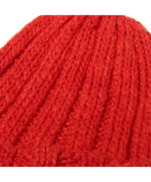 apres les cours（アプレレクール）の「ニットキャップ（帽子・キッズ・ボーダー柄/アイボリー/ネイビーブルー/レッド・48-50/52-54/56-58）」の13枚目の写真