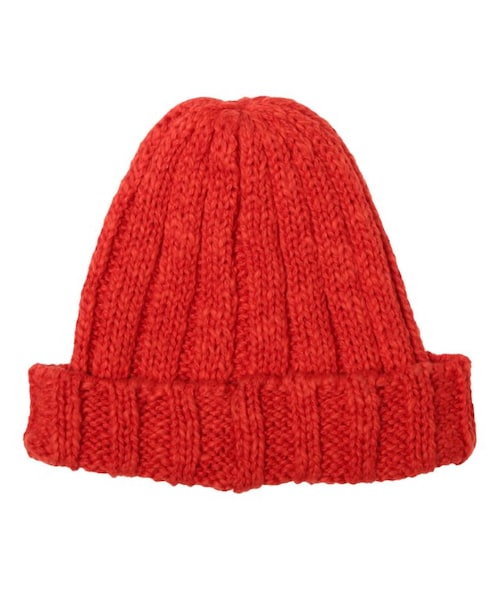 apres les cours（アプレレクール）の「ニットキャップ（帽子・キッズ・ボーダー柄/アイボリー/ネイビーブルー/レッド・48-50/52-54/56-58）」の12枚目の写真