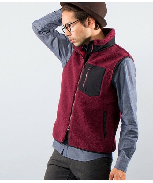 JUNMEN（ジュンメン）の「フリースインナーベスト（）」 - WEAR