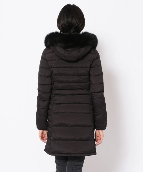 美品【大きいサイズ L】デュベティカ　オチロエトレ　3way　ダウンコート　黒 OCIROETRE gray fur-finracoon / オチロエトレ （NERO） -デュベティカ