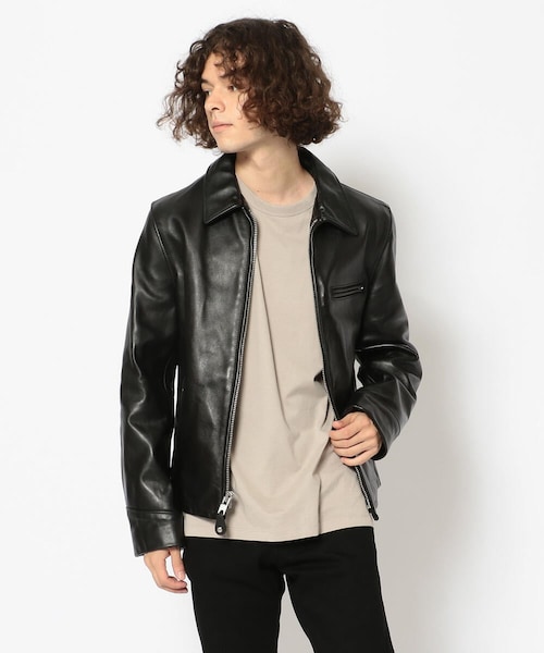 schott（ショット）の「Schott(ショット) 103US TRUCKER JACKET/トラッカー ジャケット（その他・メンズ・BLACK・34/36/38/40/42/44）」の12枚目の写真
