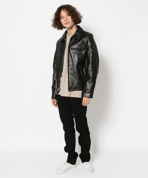 schott（ショット）の「Schott(ショット) 103US TRUCKER JACKET/トラッカー ジャケット（その他・メンズ・BLACK・34/36/38/40/42/44）」の11枚目の写真