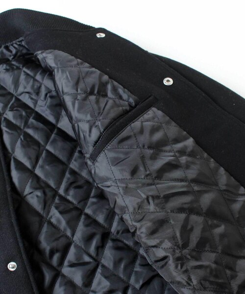 AVIREX（アヴィレックス）の「【直営店限定】スタジアムジャケット/STADIUM JACKET AVX（ジャケット/アウター・メンズ・BLACK・M, L）」の8枚目の写真