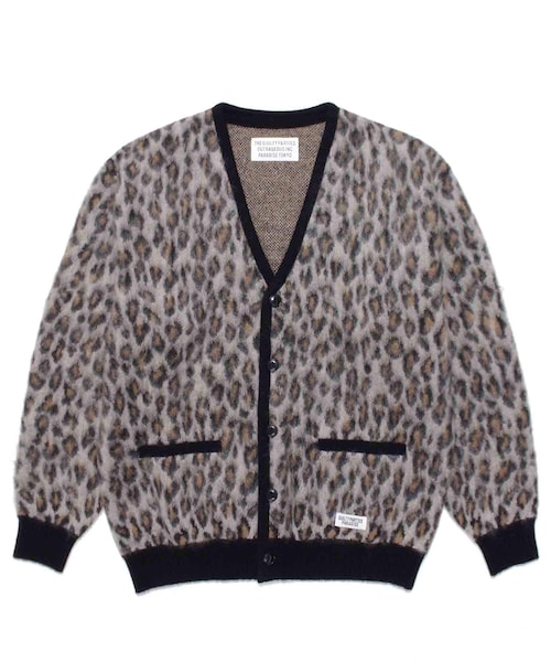 LEOPARD MOHAIR CARDIGAN (TYPE-1)