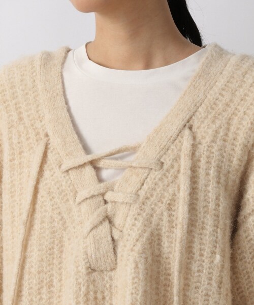 LOWRYS FARM（ローリーズファーム）の「2WAYメランジレースアップ