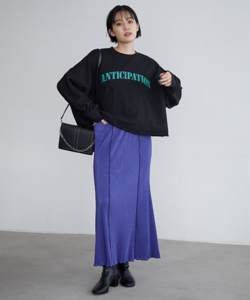 PAGEBOY（ページボーイ）の「クラックロゴウラケプルオーバー