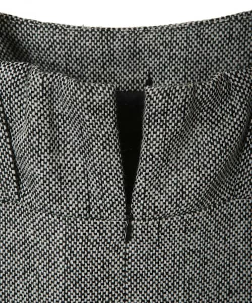 31 Sons de mode（トランテアン　ソン　ドゥ　モード）の「ネップツイードジャンスカ《予約アイテム》（ワンピース/ドレス・レディース・ブラック/ブラウン・36/38）」の16枚目の写真