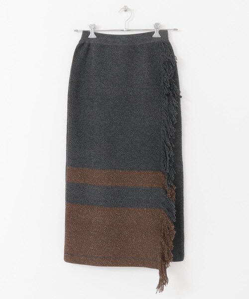 ADAWAS(アダワズ)の「ADAWAS FRINGED SKIRT(その他・レディース・CHARCOAL・FREE)」の10枚目の写真
