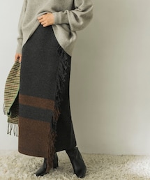 ADAWAS FRINGED SKIRT