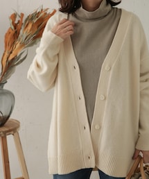 ハミルトンウールVネックカーディガン