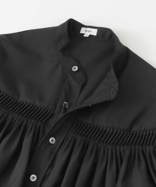 Scye（サイ）の「Scye Washable Wool Tropical Blouse（その他・レディース・Camel/Black・38）」の5枚目の写真