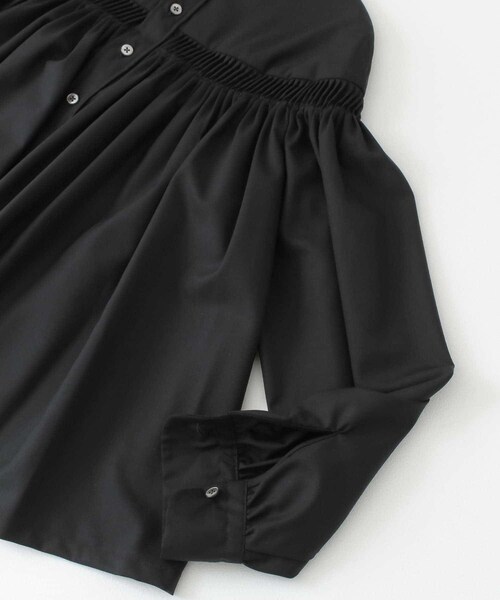 Scye（サイ）の「Scye Washable Wool Tropical Blouse（その他・レディース・Camel/Black・38）」の6枚目の写真