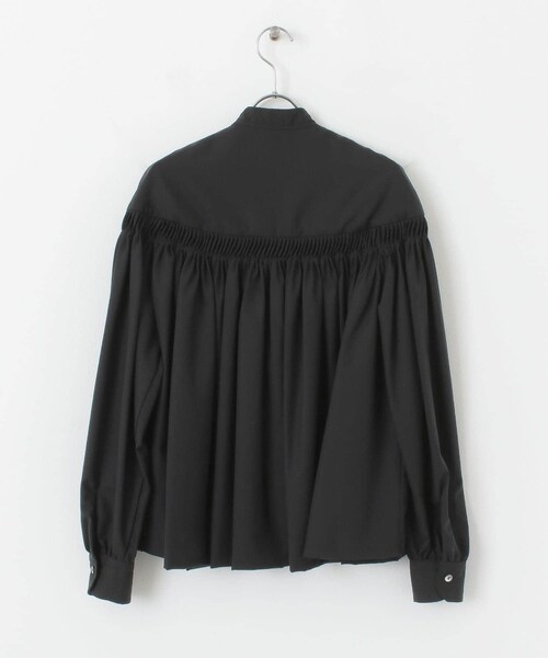 Scye（サイ）の「Scye Washable Wool Tropical Blouse（その他・レディース・Camel/Black・38）」の7枚目の写真