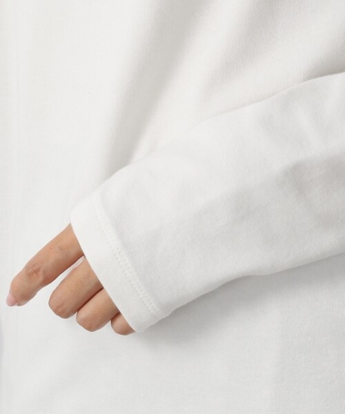 LOWRYS FARM(ローリーズファーム)の「ネックシャーリングプルオーバー(トップス・オフ/ブラック/グレー・F)」の8枚目の写真