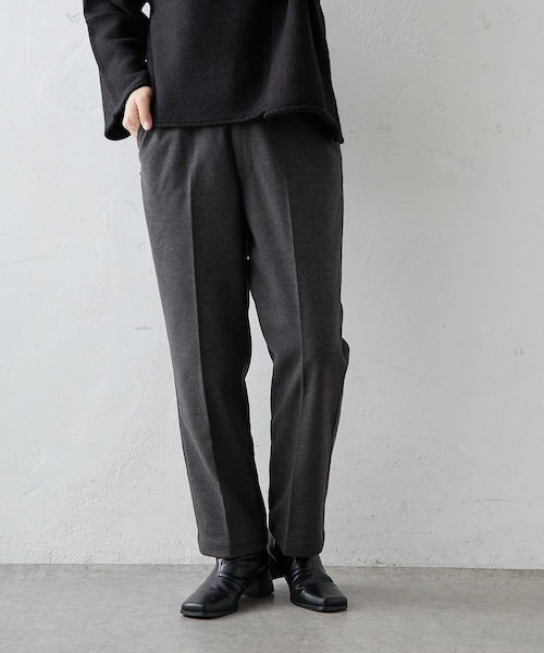 PUAL CE CIN(ピュアルセシン)の「【Du noir】起毛パンツ(その他パンツ・レディース・ベージュ/カーキ/チャコールグレー・FREE)」の2枚目の写真