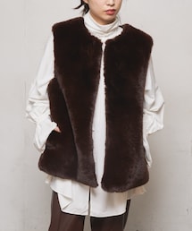 CIAOPANIC | フェイクレッキスベスト(ベスト)