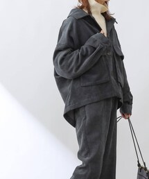 COLONY 2139（コロニートゥーワンスリーナイン）の「コール天ビッグフラップショートジャケット(セットアップ可)（ブルゾン）」