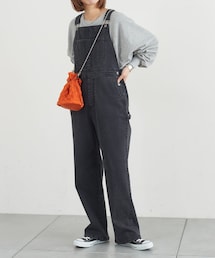 CIAOPANIC TYPY（チャオパニックティピー）の「【TYPYDENIM】あったかオーバーオール（サロペット/オーバーオール）」