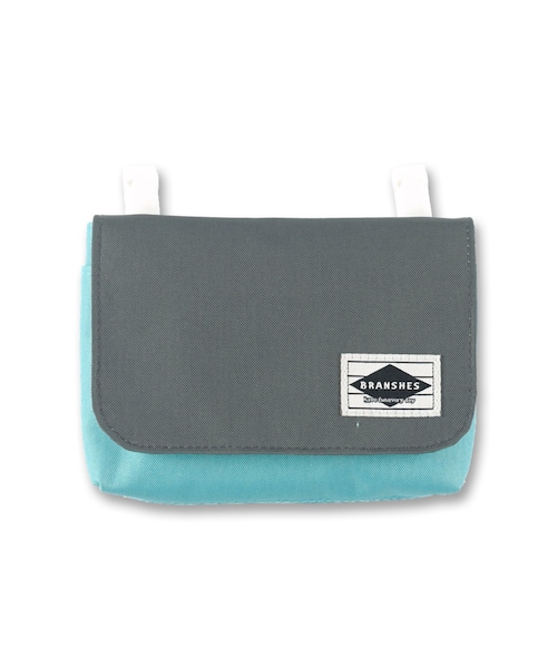 BRANSHES（ブランシェス）の「移動ポケット（ハンドバッグ・キッズ・ネイビーブルー/ラベンダー/グリーン/ピンク・フリー）」の2枚目の写真