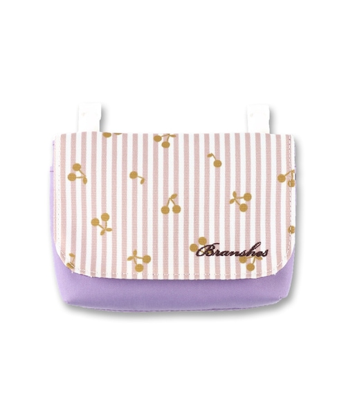 BRANSHES（ブランシェス）の「移動ポケット（ハンドバッグ・キッズ・ネイビーブルー/ラベンダー/グリーン/ピンク・フリー）」の3枚目の写真
