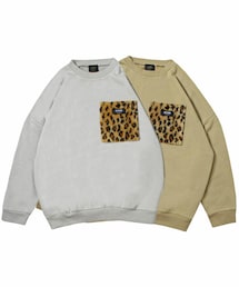 Leyline | Leopard pocket sweat(スウェット)