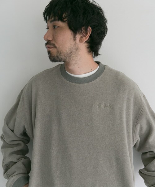 WOOLRICH(ウールリッチ)の「【別注】WOOLRICH×DOORS POLARTEC FLEECE CREW(その他・メンズ・OLIVE/CHARCOAL/BLACK・M/L)」の4枚目の写真