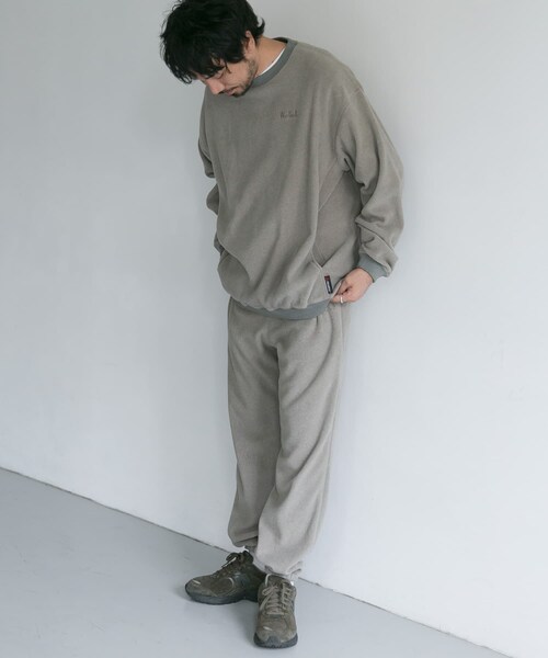 WOOLRICH(ウールリッチ)の「【別注】WOOLRICH×DOORS POLARTEC FLEECE CREW(その他・メンズ・OLIVE/CHARCOAL/BLACK・M/L)」の7枚目の写真