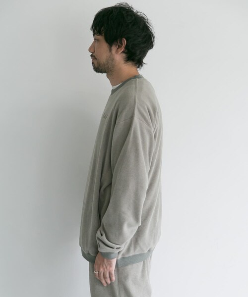 WOOLRICH(ウールリッチ)の「【別注】WOOLRICH×DOORS POLARTEC FLEECE CREW(その他・メンズ・OLIVE/CHARCOAL/BLACK・M/L)」の10枚目の写真