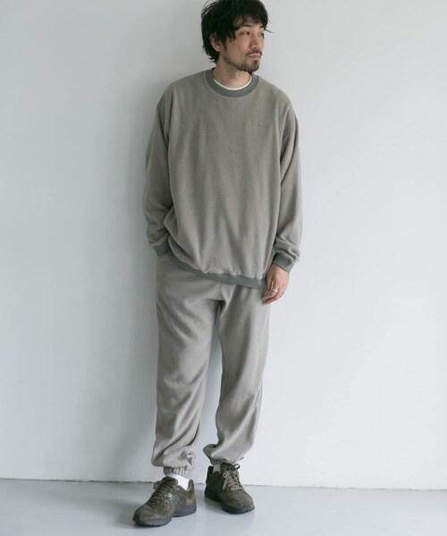 WOOLRICH(ウールリッチ)の「【別注】WOOLRICH×DOORS POLARTEC FLEECE CREW(その他・メンズ・OLIVE/CHARCOAL/BLACK・M/L)」の8枚目の写真