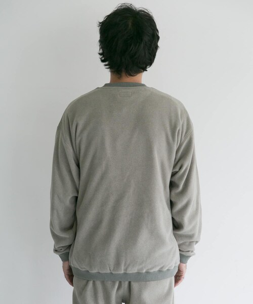 WOOLRICH(ウールリッチ)の「【別注】WOOLRICH×DOORS POLARTEC FLEECE CREW(その他・メンズ・OLIVE/CHARCOAL/BLACK・M/L)」の11枚目の写真