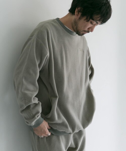 WOOLRICH(ウールリッチ)の「【別注】WOOLRICH×DOORS POLARTEC FLEECE CREW(その他・メンズ・OLIVE/CHARCOAL/BLACK・M/L)」の5枚目の写真