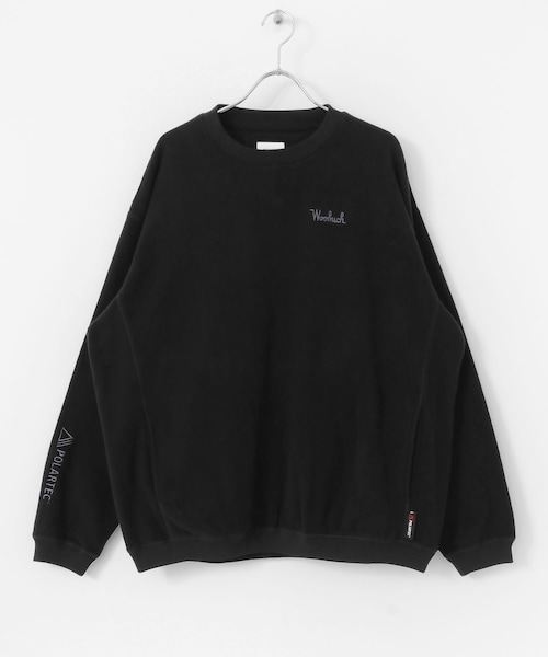 WOOLRICH(ウールリッチ)の「【別注】WOOLRICH×DOORS POLARTEC FLEECE CREW(その他・メンズ・OLIVE/CHARCOAL/BLACK・M/L)」の2枚目の写真