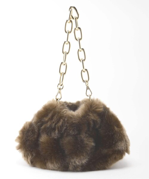 Deuxieme Classe（ドゥーズィエムクラス）の「* TAUPE FUR チェーン 