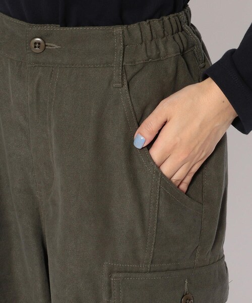 AVIREX（アヴィレックス）の「【直営店限定】ボーイフレンドカーゴパンツ/ BOYFRIEND CARGO PANTS（パンツ・BLACK/PINK/OLIVE・S, M）」の5枚目の写真