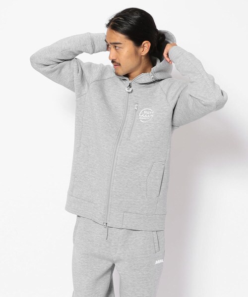 muta(ムータ)の「【別注】muta MARINE/ムータ マリン/ボンディングフーディ(その他・メンズ・BLACK/GREY・4/5/6/7)」の3枚目の写真
