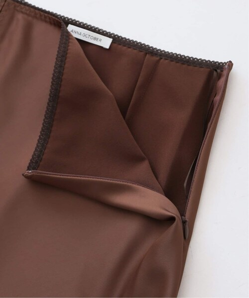 EDIT. FOR LULU（エディットフォールル）の「【Anna October(アンナ オクトーバー)】ミディ スカート（その他・ブラウン/XS）」の10枚目の写真