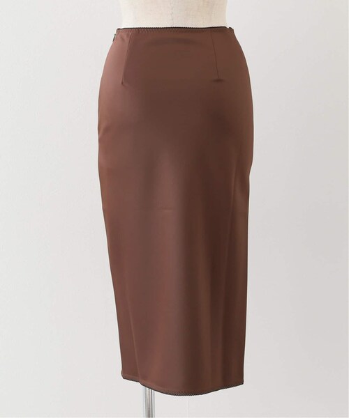 EDIT. FOR LULU（エディットフォールル）の「【Anna October(アンナ オクトーバー)】ミディ スカート（その他・ブラウン/XS）」の4枚目の写真