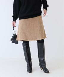 Spick & Span（スピックアンドスパン）の「ロービングウールツイードスカート（その他）」