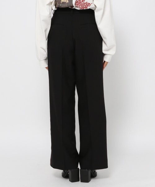 PAGEBOY（ページボーイ）の「ドレスラインワイドパンツ（パンツ・ジラフ/ブラック/チャコール・S/M）」の19枚目の写真