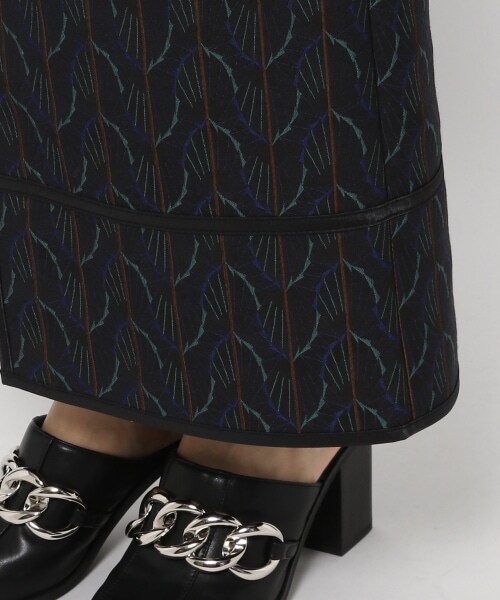 PAGEBOY（ページボーイ）の「ウイングジャガードタイトスカート（スカート・ブラック/ディープグリーン・S/M）」の16枚目の写真