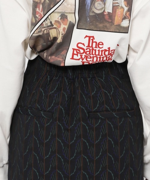 PAGEBOY（ページボーイ）の「ウイングジャガードタイトスカート（スカート・ブラック/ディープグリーン・S/M）」の11枚目の写真