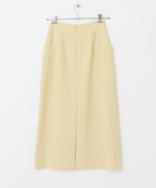 AURALEE(オーラリー)の「AURALEE TENSE WOOL DOUBLECLOTH SKIRT(その他・レディース・IVORY・1)」の4枚目の写真